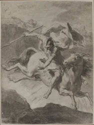 La muerte de Marcus Curtius