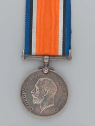 Medalla de Guerra Británica 1914-20 otorgada al Soldado Andreya