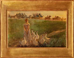 Goose Keeper (óleo sobre lienzo)