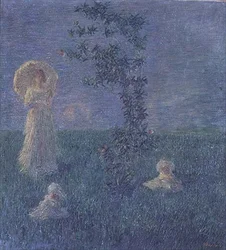 En el prado