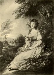 Sra. Sheridan, c. 1785, 1942
