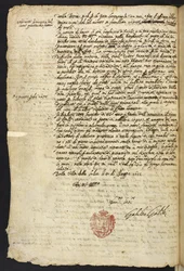 Egerton MS 48 f.10 Carta