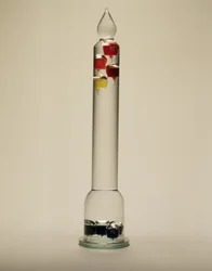 Termómetro de Galileo, 1592