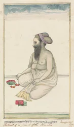 Retrato de un sacerdote de los Borah