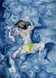 El nadador, 1989