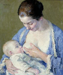 Madre e hijo, ca. 1920