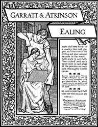 Anuncio de Garratt & Atkinson, 1907