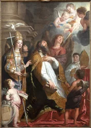 San Agustín de Hipona en éxtasis