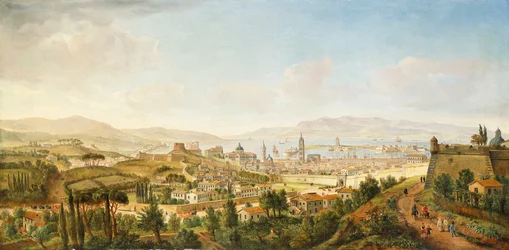 Vista Panorámica de Messina, Sicilia