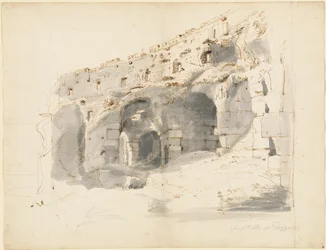 Las Ruinas de un Anfiteatro Antiguo