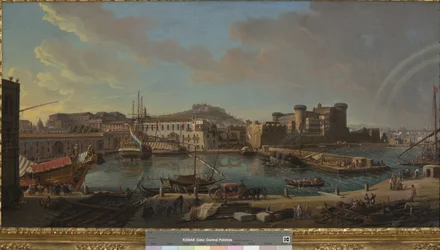 El muelle de Nápoles, 1711