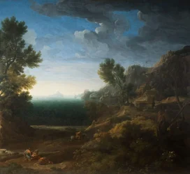Paisaje clásico, 1670