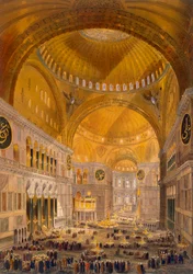 Santa Sofía, Constantinopla, 1852