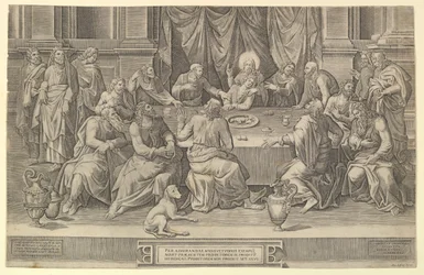 La Última Cena, 1564