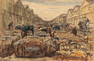 Los muelles de algodón. Puerto de Le Havre