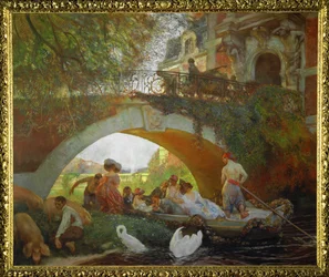 El hijo pródigo (pintura sobre lienzo)