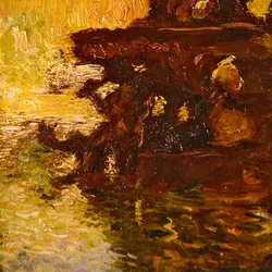 Escena de jardín