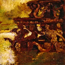 Escena de jardín