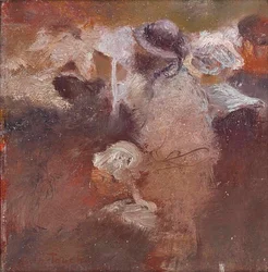 Boceto de figuras en Bretaña
