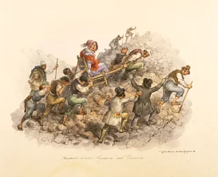 La subida al Vesubio