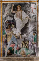 Detalle de la "Resurrección de Cristo", de "La vida y la pasión de Cristo"