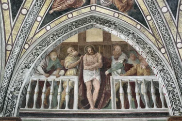 Ecce Homo (fresco de Gaudenzio Ferrari, 1542) Milán, Basílica de Santa Maria delle Grazie, Italia