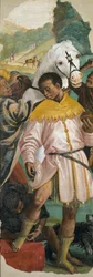 La adoración de los magos (panel izquierdo), 1541-1542