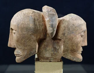 Busto bicéfalo de Hermes, de Roquepertuse