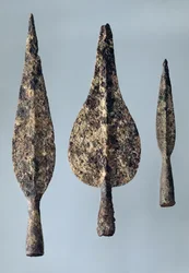 Cabezas de lanza y jabalina, 475-300 a.C.