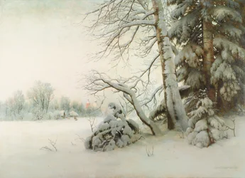 Una mañana de invierno, 1901
