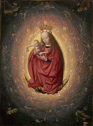 La Glorificación de la Virgen, 1490-1495