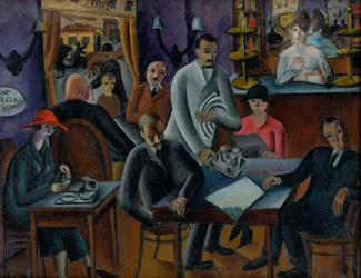 En la cafetería