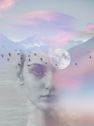 La mujer de la montaña de ensueño