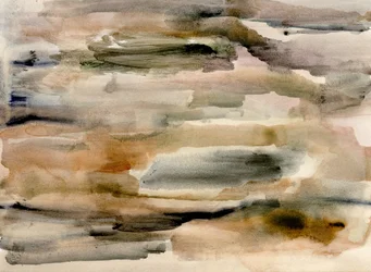 Capas abstractas con tonos terrosos