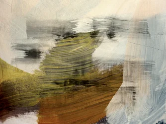 Trazos abstractos de tonos terrosos