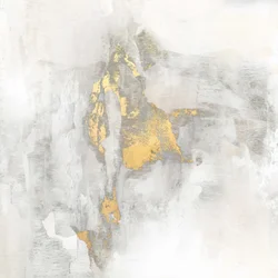 Flujo abstracto dorado