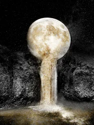 Cascada de la Luna Dorada