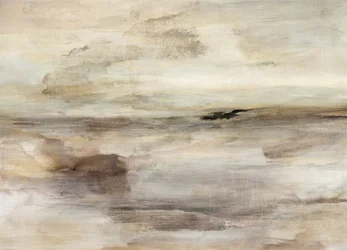 Paisaje brumoso y neutro
