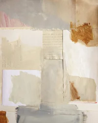 Abstracto en capas neutras