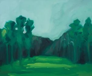 Jardín 1, 2019 (óleo sobre lienzo)