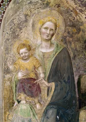 Virgen y Niño (detalle)