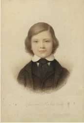Anton Rubinstein a la edad de 12 años