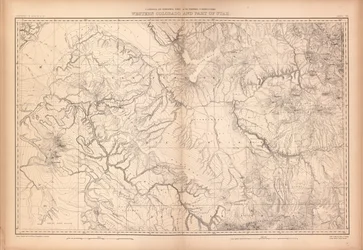 Atlas geológico y geográfico de Colorado y partes del territorio adyacente,