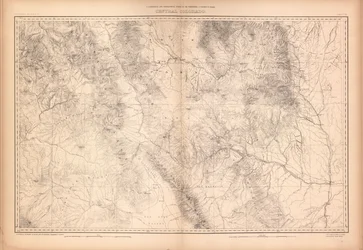 Atlas geológico y geográfico de Colorado y partes del territorio adyacente