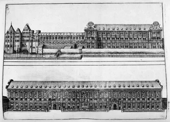 Diseño de castillo, 1664