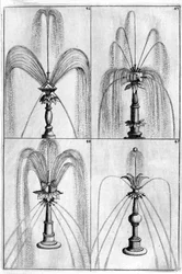 Diseño de fuente ornamental, 1664