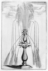 Diseño de fuente ornamental, 1664