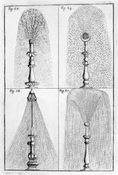 Diseño de fuente ornamental, 1664