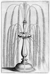 Diseño de fuente ornamental, 1664