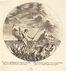 Deucalión y Pirra en el Parnaso